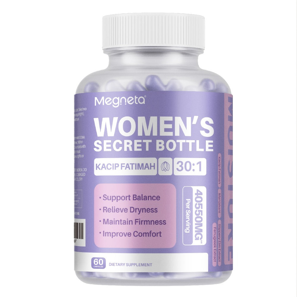 Kacip Fatimah Women's Herbal Capsules with Fenugreek, Maca Root, Manjakani & Slippery Elm Bark - Natural pH Balance — image 3