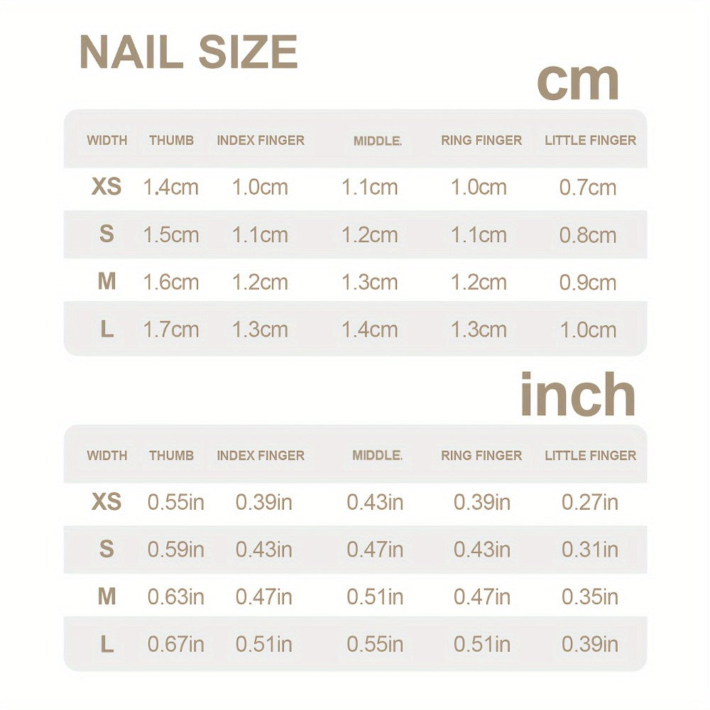 Press On Nails 10-Piece Extra-Long Pointed Almond Set with Silvery Rhinestones — image 5