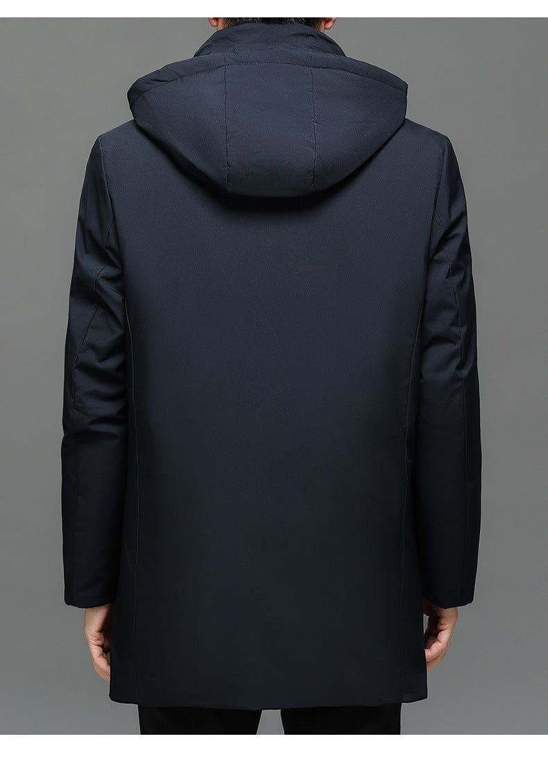 Men's Thickened Detachable Liner Thermal Cotton Padded Jacket