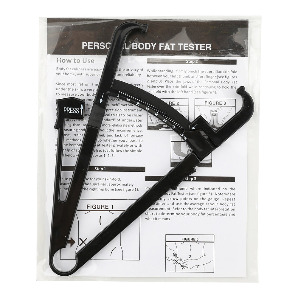 Body Fat Caliper and Measuring Tape for Body Skin fold Calipers and Body Fat Tape Measure Tool - V.I.P Digital Presence