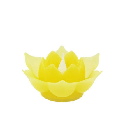 Electronic Plastic Big Lotus With Battery Lamp