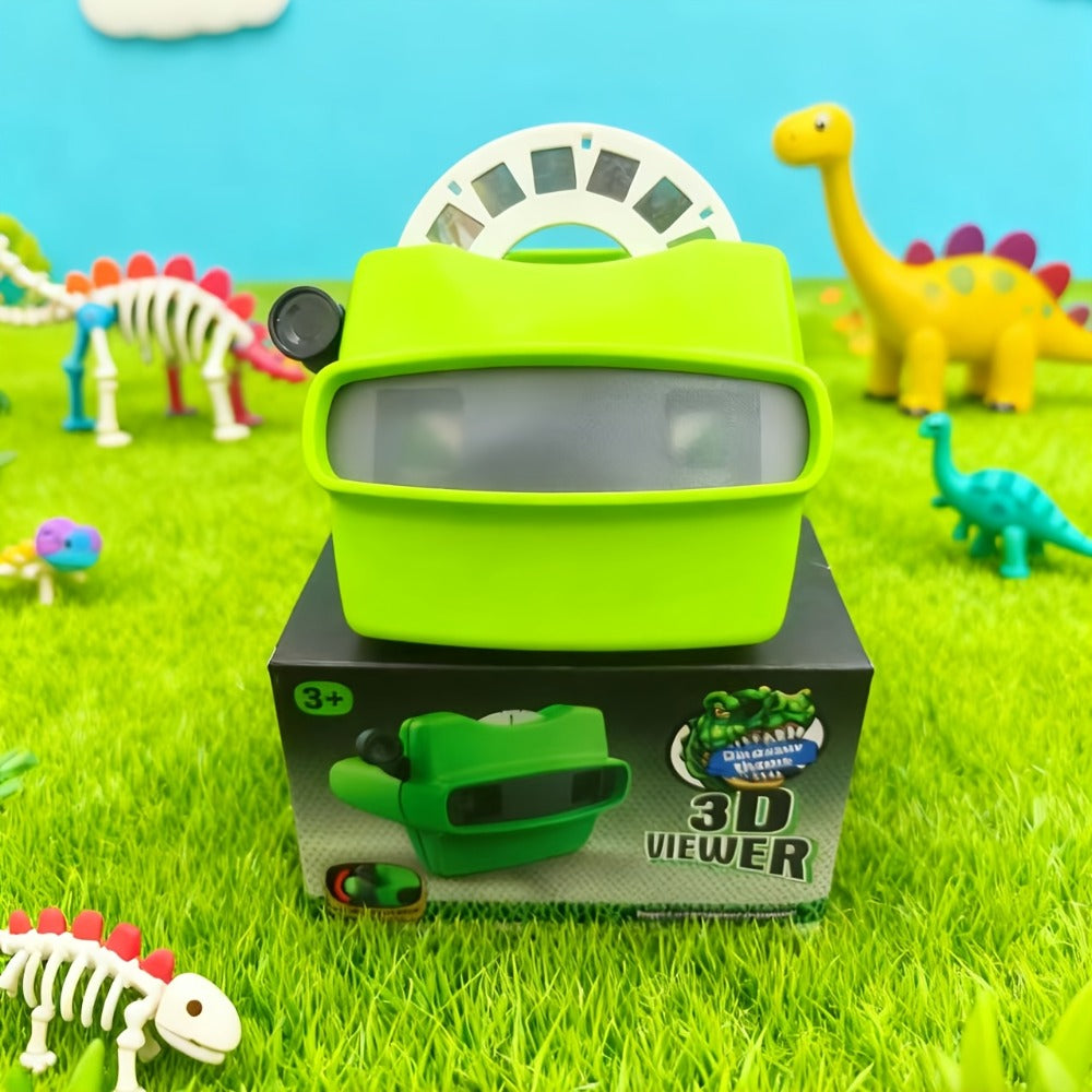3D Slide Viewer Toy for Kids Ages 3+, Screen-Free Sideshow Projector with Space Ocean Animals Dinosaurs Slides — image 5