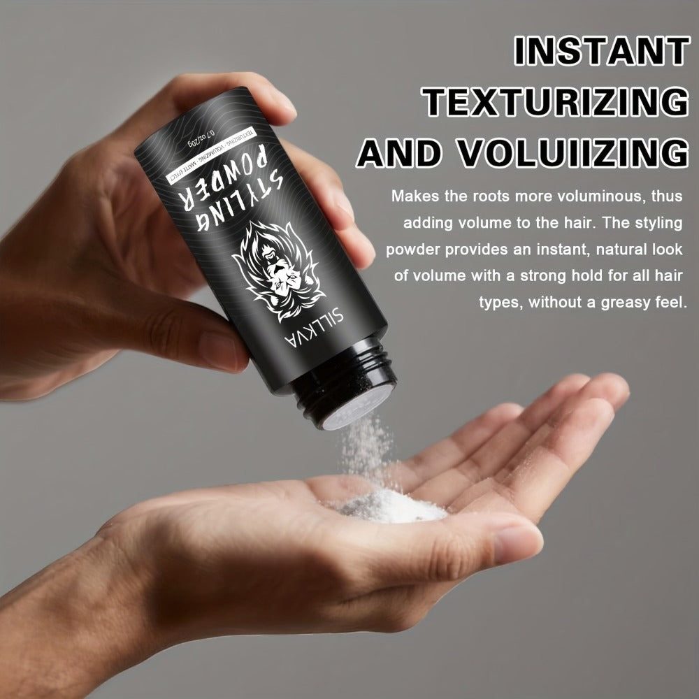 Hair Volumizing Powder for Men & Women, Oil Control Matte Finish Root Lift & Volume Boost, Non-Buildup Texturizing Powder — i