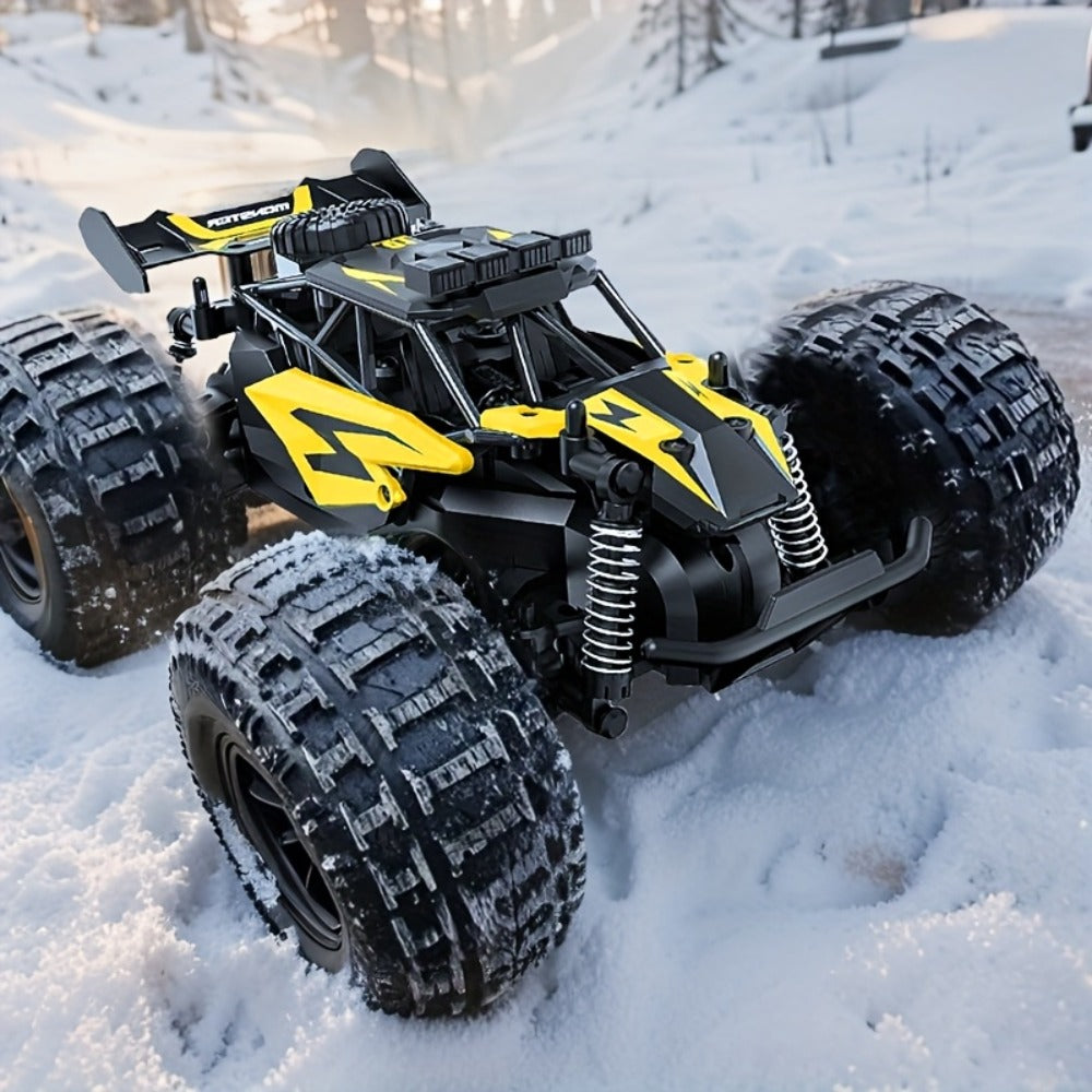 High Speed RC Off-Road Car 50km/h Remote Control Truck Tires ABS Body 2.4G Drift Racing Toy Boys Girls Birthday Halloween Gif