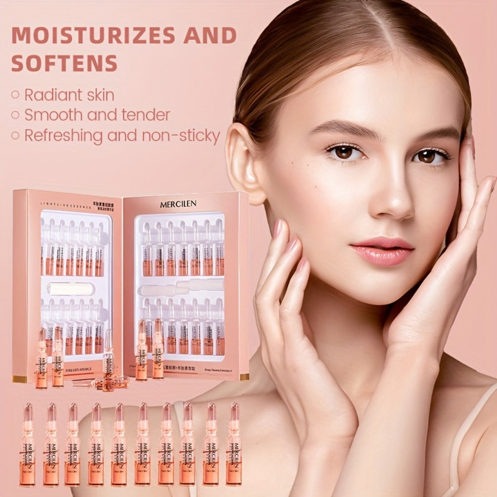 Collagen Glycerin Face Serum 1.42oz Alcohol Free Fragrance Free Gentle Daily Serum for Normal Sensitive Skin Unisex Skincare 