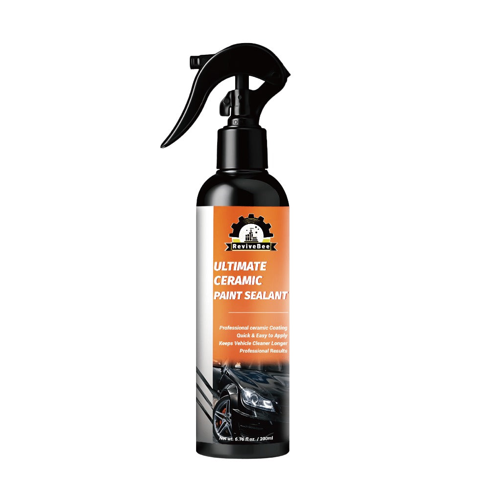Nano Ceramic Paint Sealant 200ml – Car Ceramic Coating, Paint Restorer & Polish for Long-Lasting Gloss and Paint Protection —