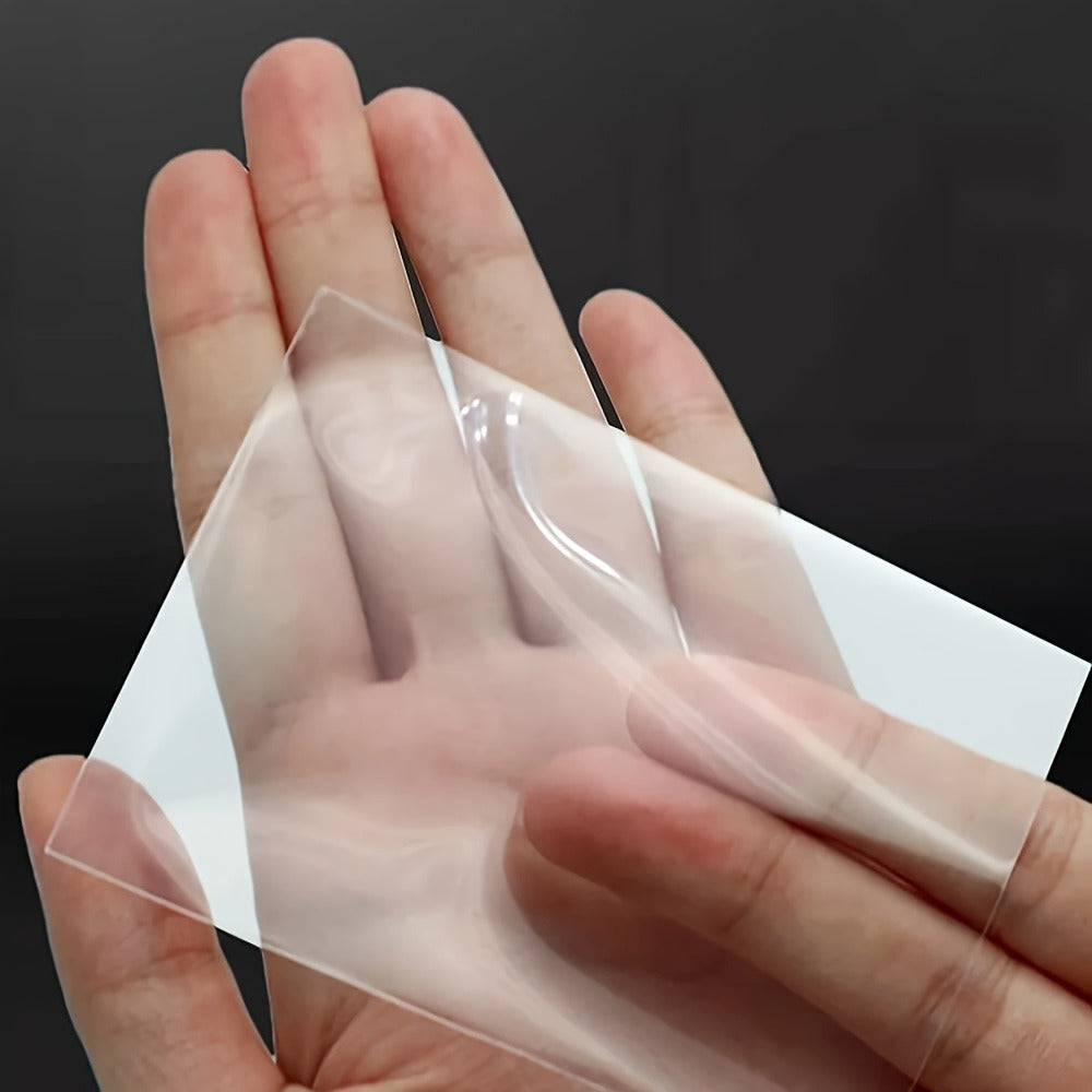 Five-Pack Clear Trading Card Sleeve Set with 100 Soft Sleeves per Pack in Standard 3 x 4-Inch Size — image 3