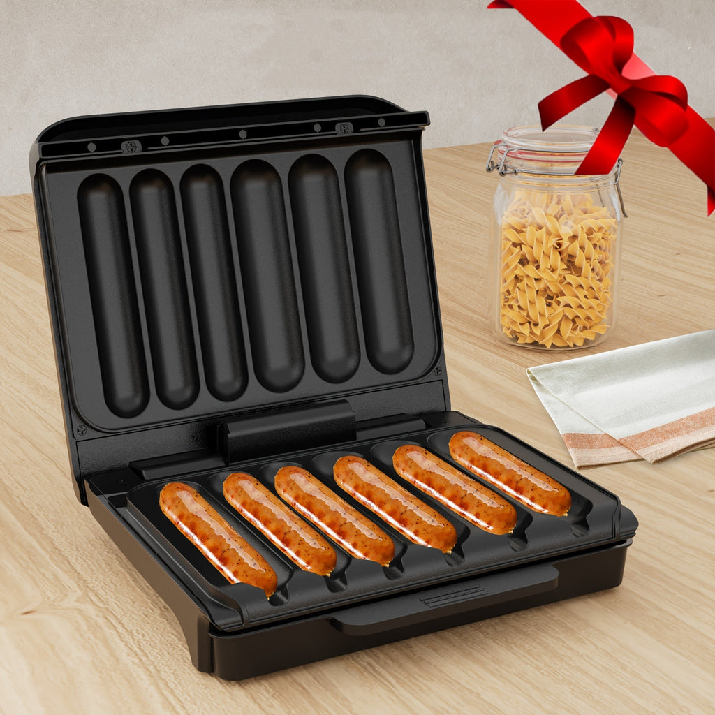 Hot Dog Machine in an Electric Design with Drip Tray for BBQ Parties — image 1