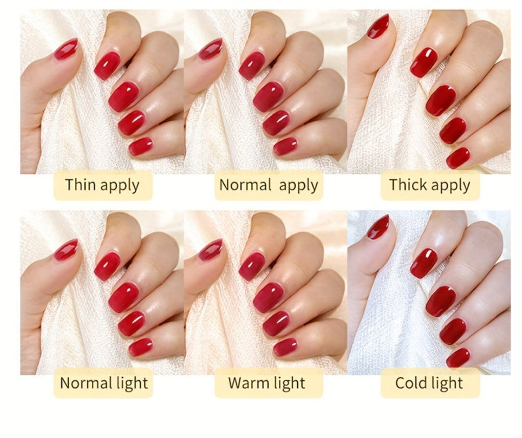 Gel Nail Polish in 10ml Nude Jelly with Skin-Tone Glass Finish and JN05, JN68, JN75 or JN76 — image 22