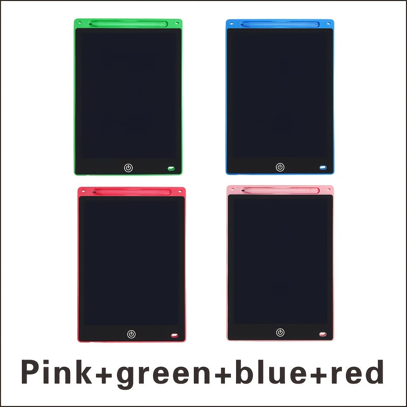 Four-Pack 8.5-Inch LCD Writing Tablets in Blue, Pink, Green and Red with Matching Styluses — image 10