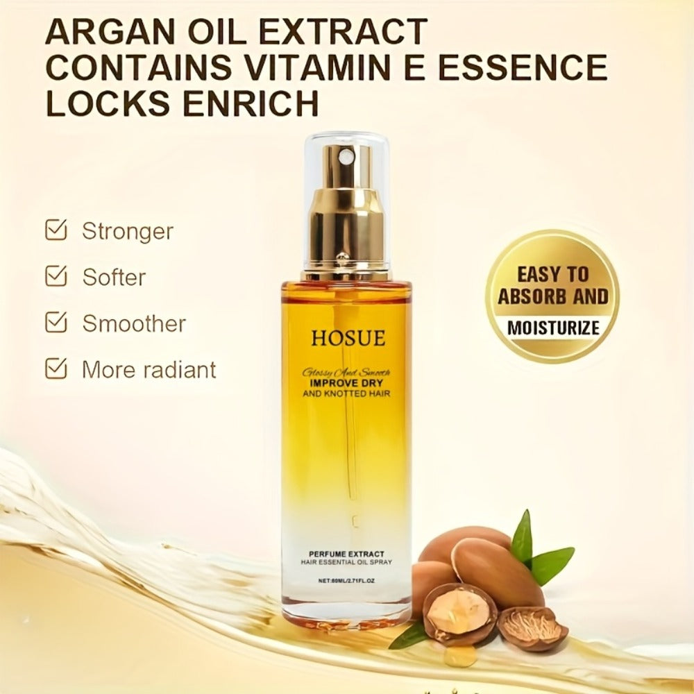 Anti-Frizz Hair Essential Oil Spray Smoothing & Conditioning Treatment for Dry, Damaged & Frizzy Hair — image 7