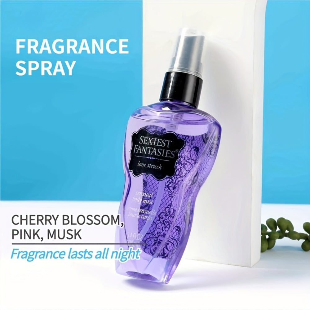 Perfume Cherry Blossom for Women 100ml in Purple Gradient Bottle with Gold-Tone Cap for Daily Wear — image 6
