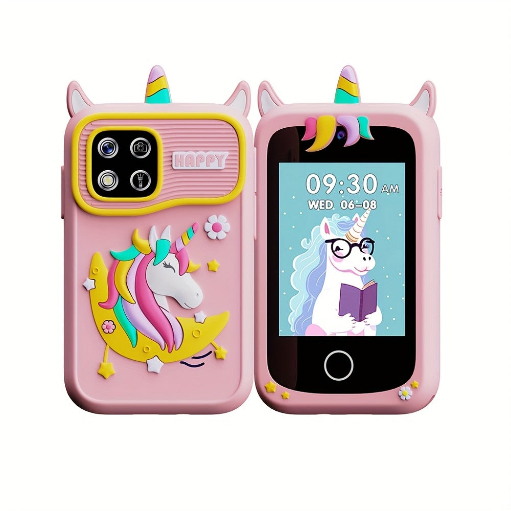 Kids Educational Smartphone Toy with 1080P HD Camera, 20 Mini-Games, Music, Stories & Habit Training — image 4