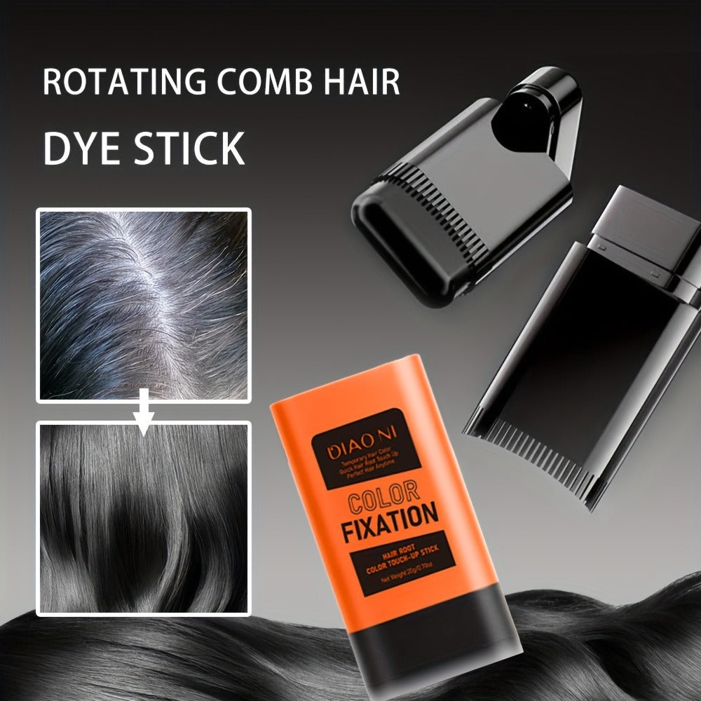 Portable Gray Root Cover Stick 2pcs, Disposable Hair Root Touch-Up with Plant-Based Squalane, Instant Gray Coverage — image 1