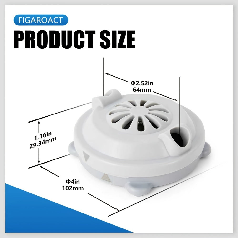 Pipeless Jet Motor for Pedicure Spa Chair Magnetic Jet Head Propeller Cap Complete Replacement Kit LURACO — image 5