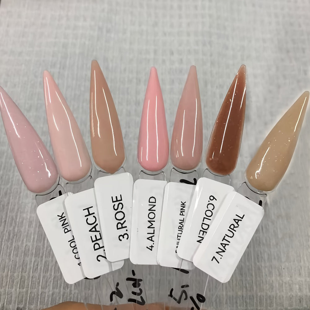 120g Acrylic Nail Powder Jar in Rose, Almond, Peach or Natural Pink for Use with Compatible Acrylic Liquid — image 2