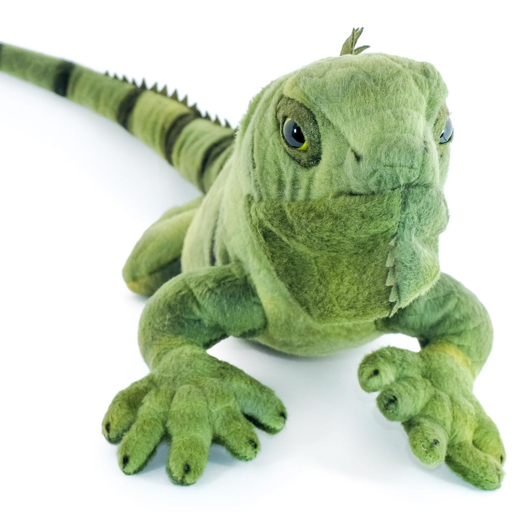 Large Iguana Stuffed Animal Plush 27 Inch, Igor the Iguana Realistic Lizard Plush Toy by Viahart — image 1