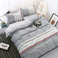 Simple 4-piece quilt cover