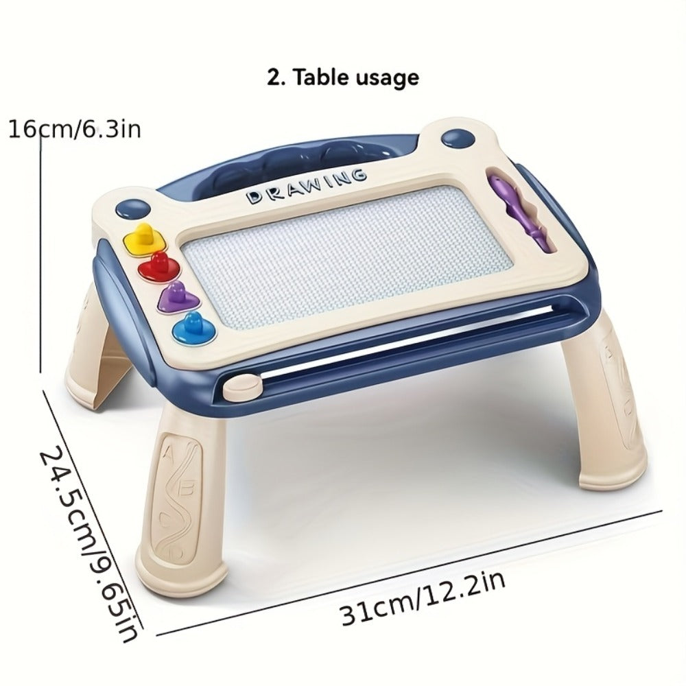 Kids Drawing Board with 4 Stamps 4 Holders and 1 Pen Educational Doodle with the Listed Color, Size or Set Options for Everyd