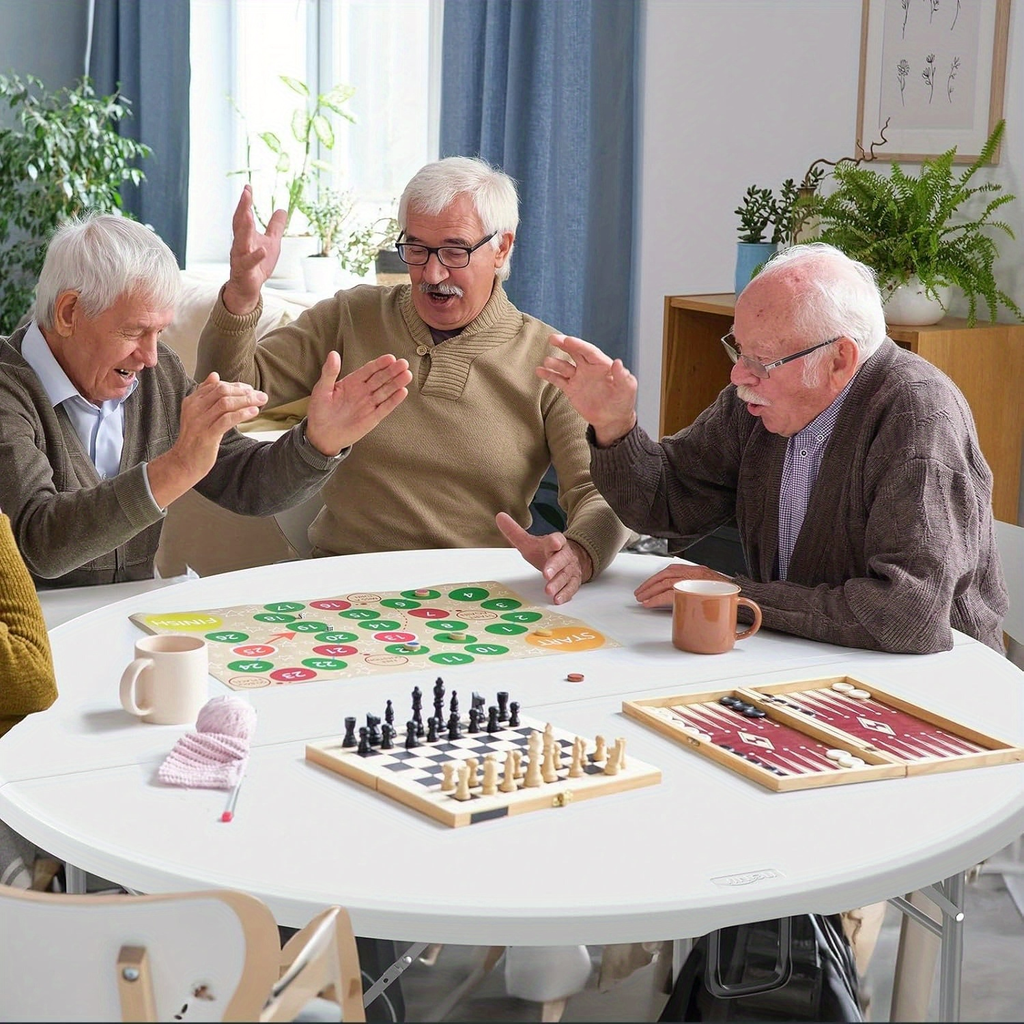 Round Bi-Fold Table in 4-Foot or 5-Foot Diameter with One-, Two- or Four-Table Pack Options — image 13
