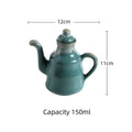 Ceramic Blue and White Kuibai Oil Pot Vinegar Bottle Oil Bottle Vinegar Pot Seasoning Pot Soy Sauce Hotel Restaurant - V.I.P Digital Presence