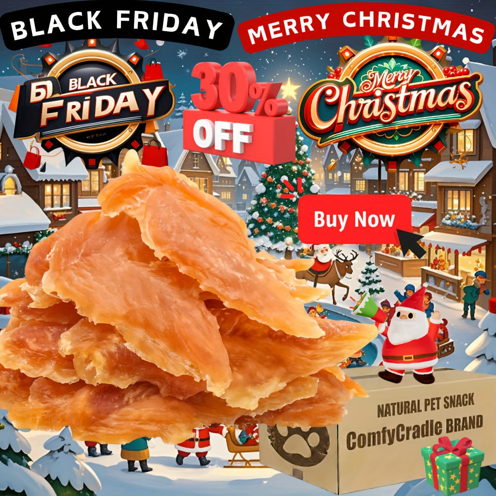 Dog Treats BLACK DUCK Chicken Jerky in 100g, 200g and 500g Package Options for Reward-Time Portioning — image 8