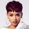 Synthetic Wig 4-Inch Short Body Waves with Rose Net Cap in Six Bold Color Codes for Parties — image 12