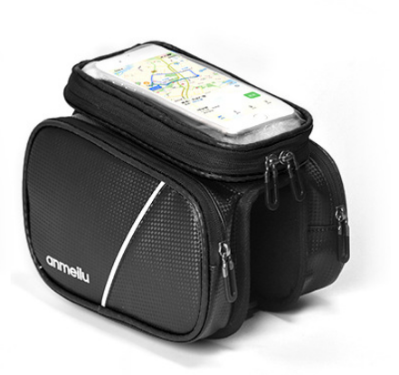Bicycle Saddle Bag Bike Front Beam Bag Mobile Phone Touch Screen Bag Riding Equipment - V.I.P Digital Presence