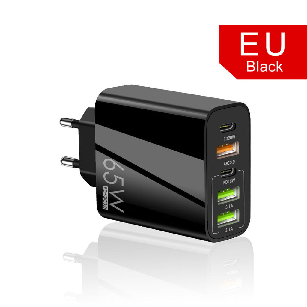 Standard PD65W fast charging mobile phone charger - V.I.P Digital Presence