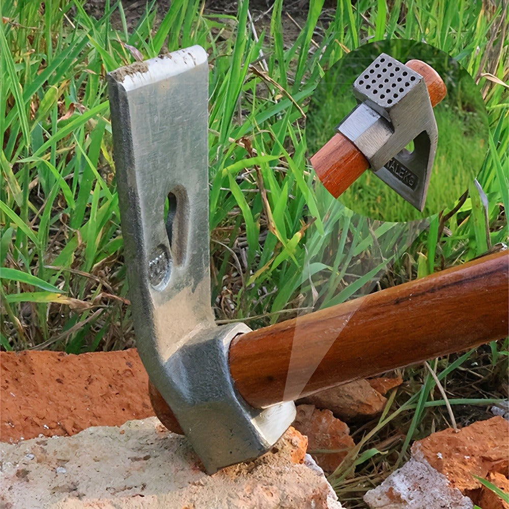 Carbon Steel-Labeled Garden Hoe with Rectangular Head and Head-Only or Wooden-Handle Package Options — image 7