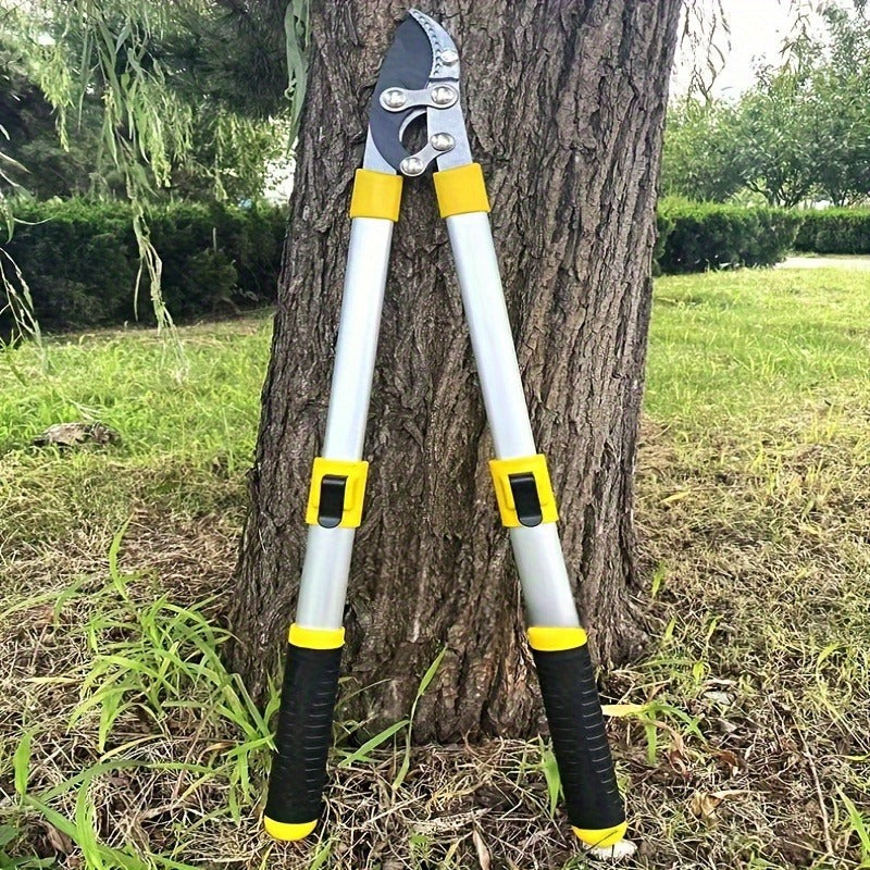 Telescoping Pruning Shears with Long Stretchable Handle – Bypass Lopper for Thick Branches & Daily Tree Pruning — image 1