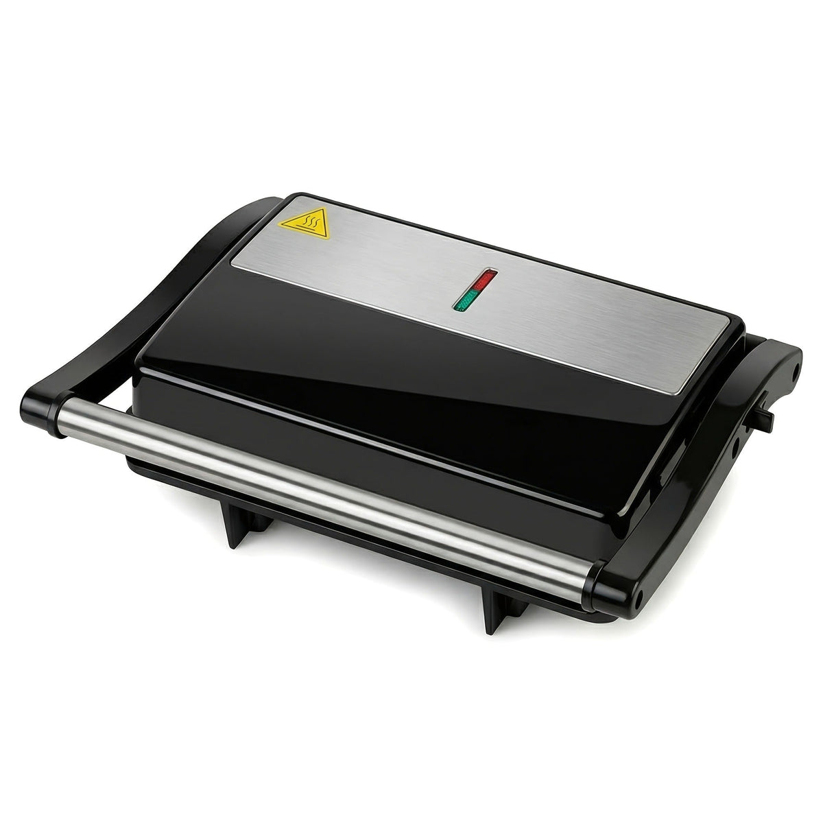 Sandwich Maker 3-in-1 Mini Indoor Grill & Panini Press, Non-Stick 180° Opening, Floating Hinge, 60-Min Timer — image 2