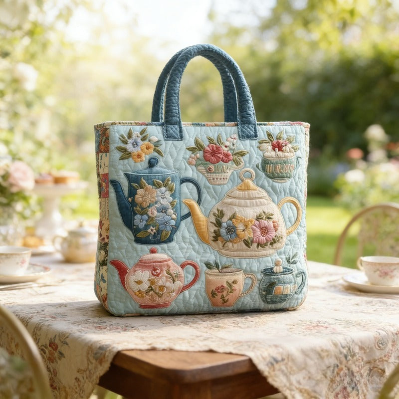 Quilted Tote Bag Large for Women & Men, Shoulder Bag for Travel Commute Shopping, for Beach Days, Travel and Everyday Carryin