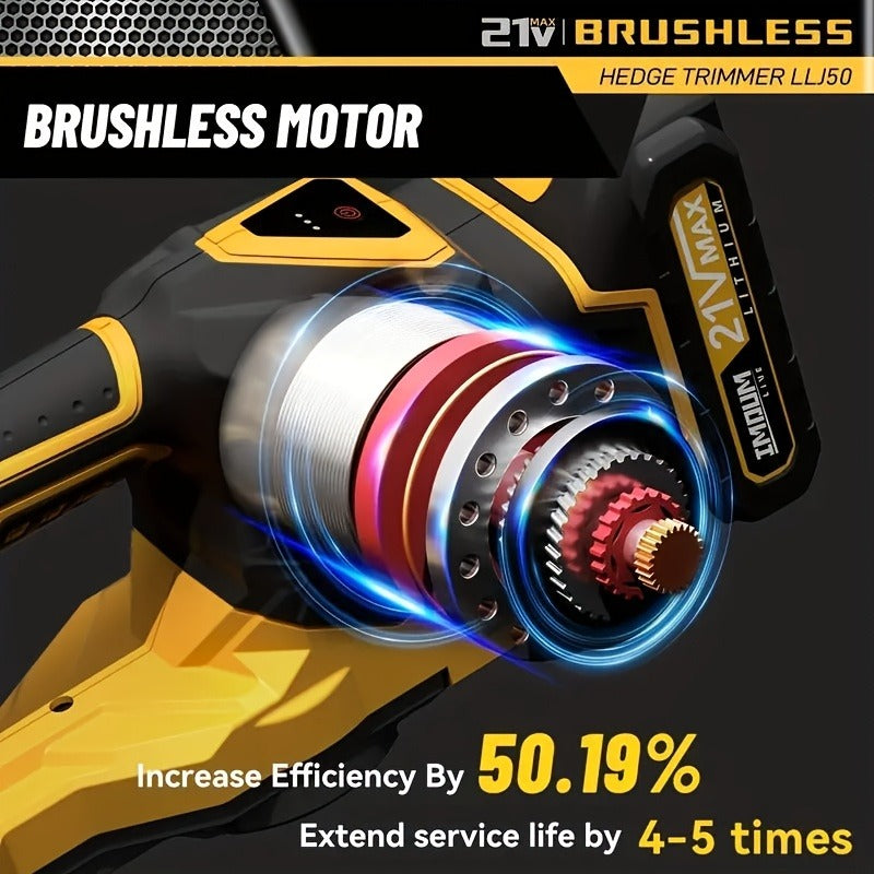 Brush Trimmer Cordless for Dewalt 20V Battery - Brushless Motor Electric String Trimmer Tool Only — image 6