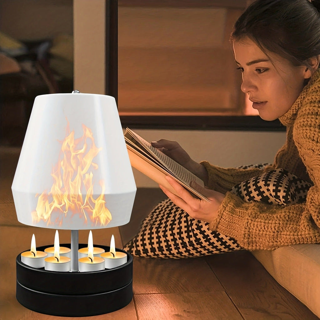 Portable Candle Heater with Hand Warmer & Candle Holder, 3-in-1 Multifunctional Metal Heater for Camping — image 6