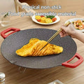 Smokeless Indoor Electric Grill Pan with Adjustable Temperature Control — image 1