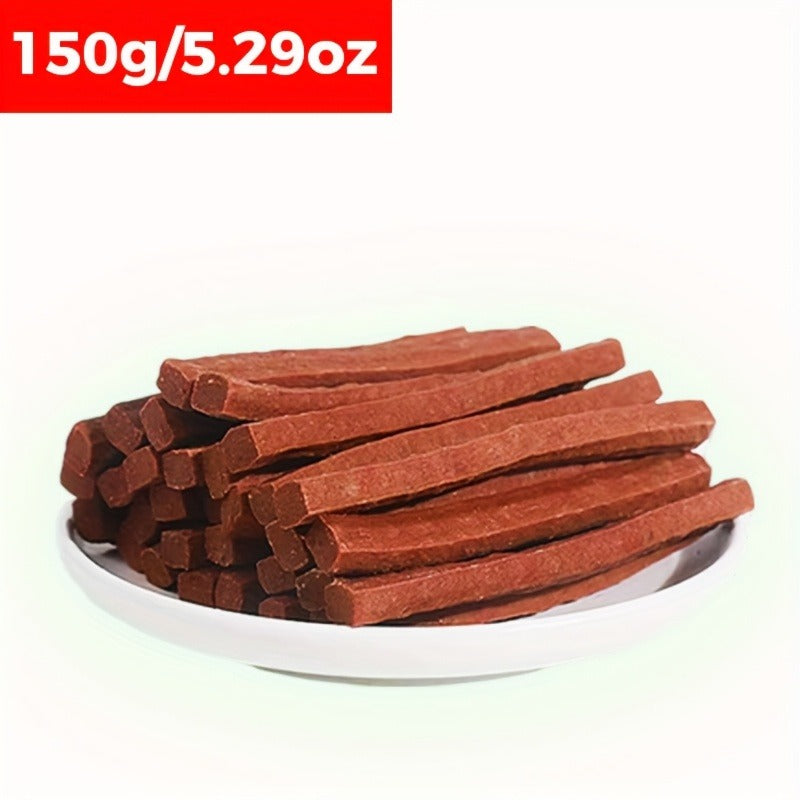 Dog Treats Beef Tendon Strips, Beef Cubes and Egg Yolk Bites in Seven 150g Variety Options — image 12