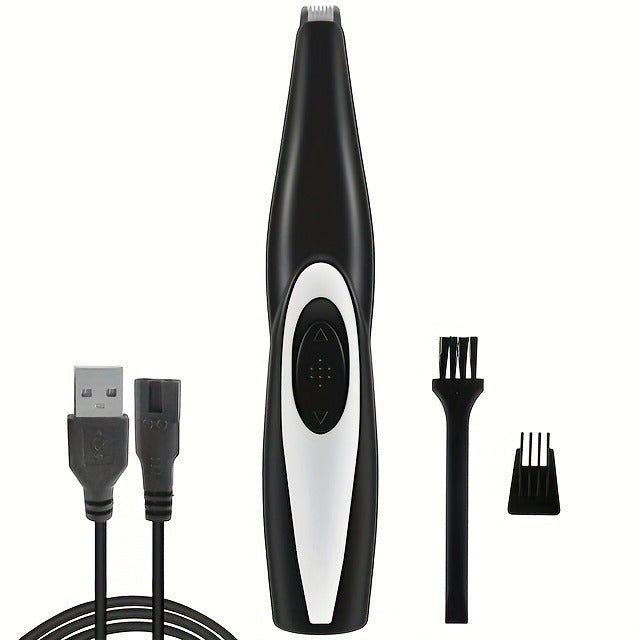 Pet Detail Trimmer, USB-Rechargeable Ceramic-Blade Clipper for Dog and Cat Face, Paw and Ear Areas — image 11