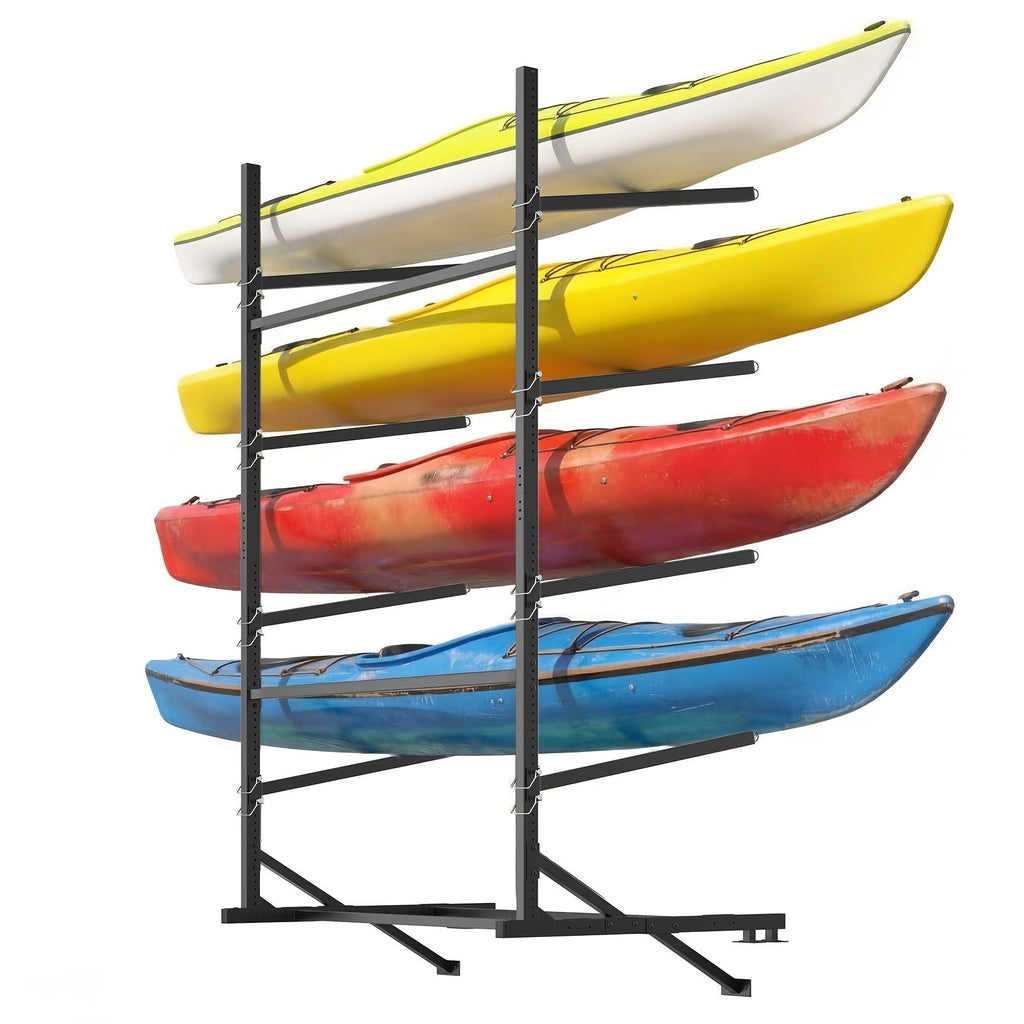 Kayak Storage Rack, Adjustable Stand for SUP, Canoe & Paddle Board, Wall, Dock & Freestanding, 400 lbs Capacity — image 7