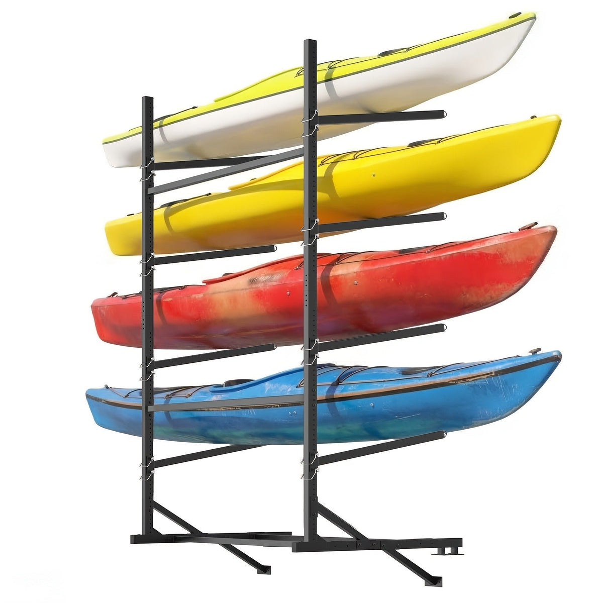 Kayak Storage Rack, Adjustable Stand for SUP, Canoe & Paddle Board, Wall, Dock & Freestanding, 400 lbs Capacity — image 7