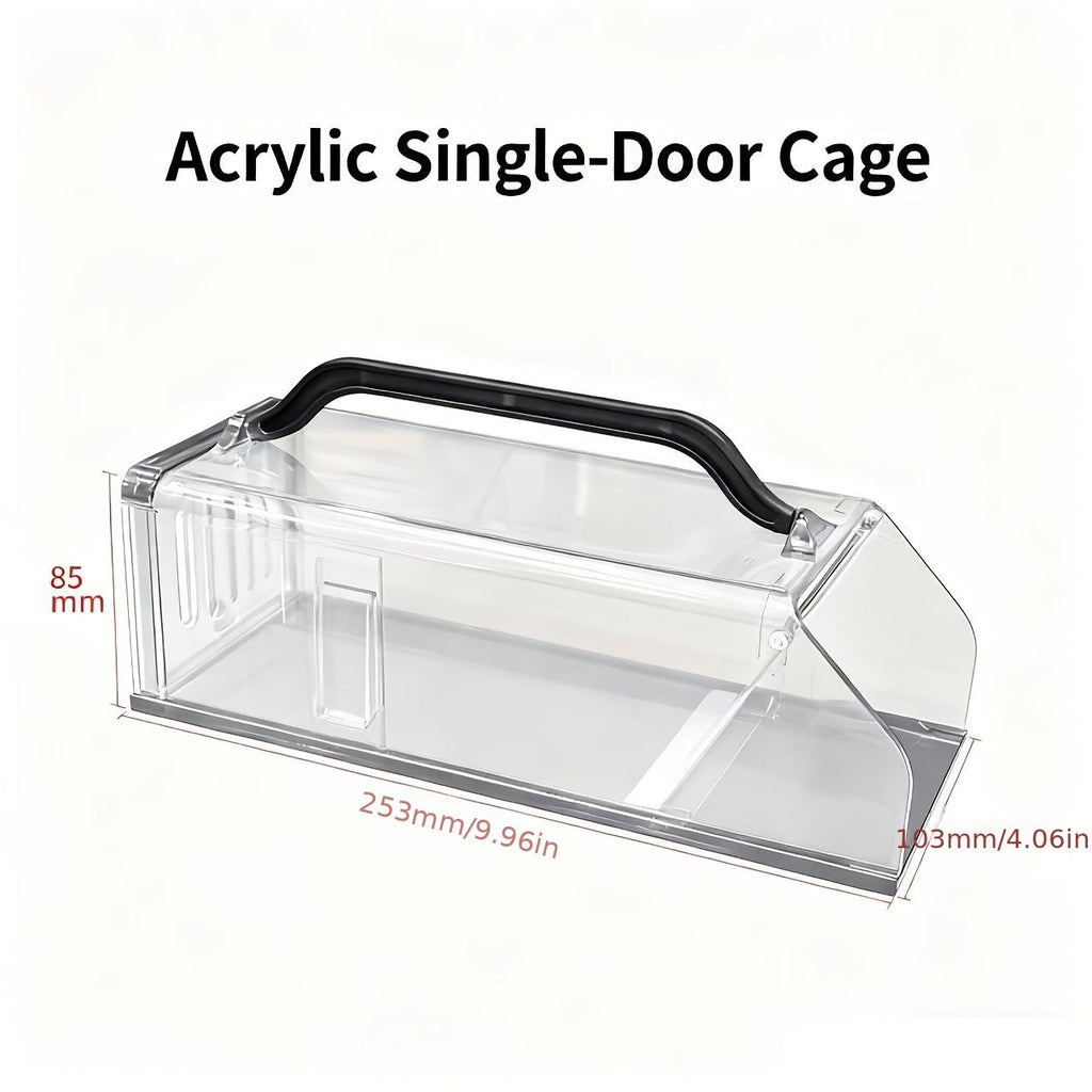Mouse Trap Live Catch – Transparent Continuous Capture Rodent Trap for Indoor Home, Kitchen, Garage & Outdoor Use — image 6