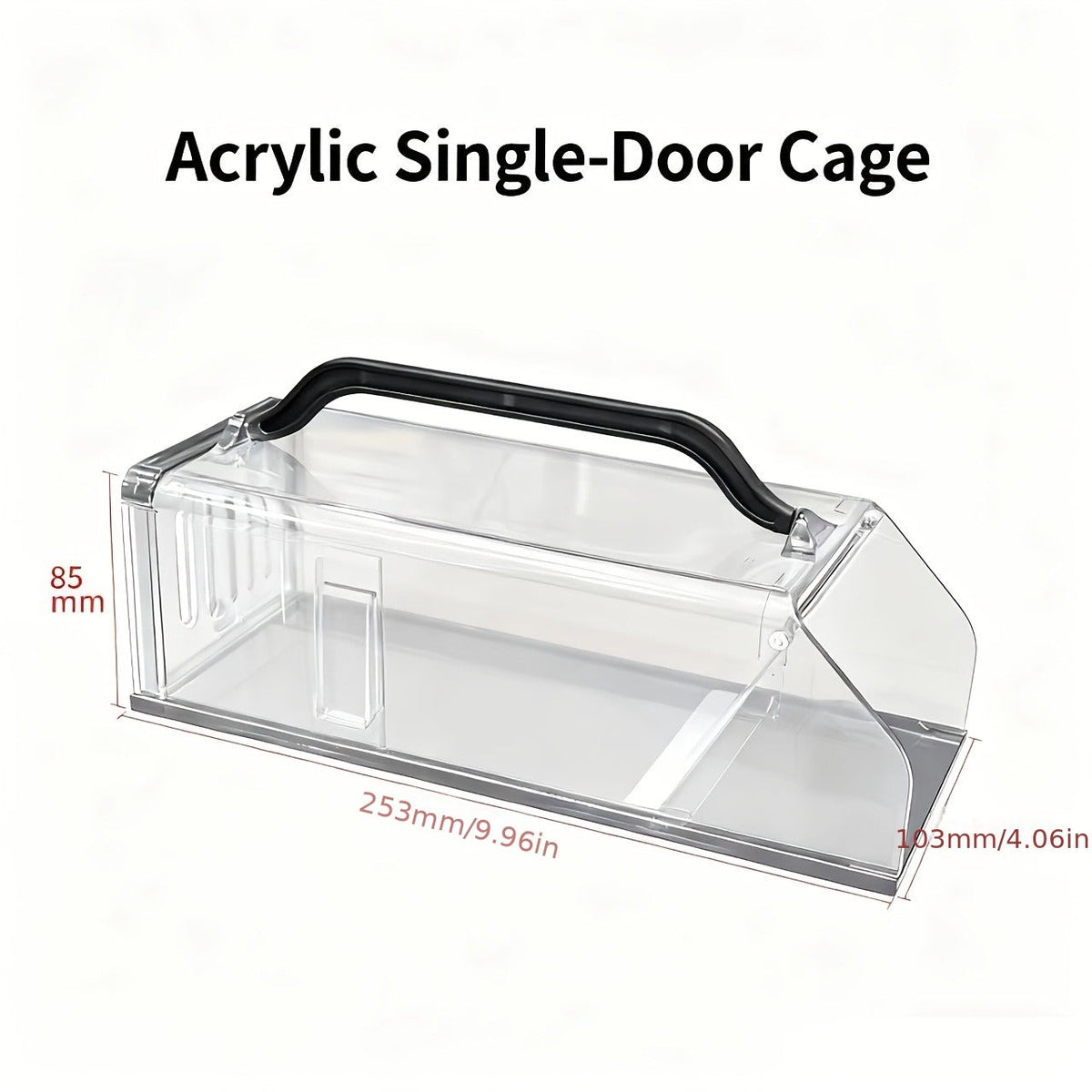 Mouse Trap Live Catch – Transparent Continuous Capture Rodent Trap for Indoor Home, Kitchen, Garage & Outdoor Use — image 6