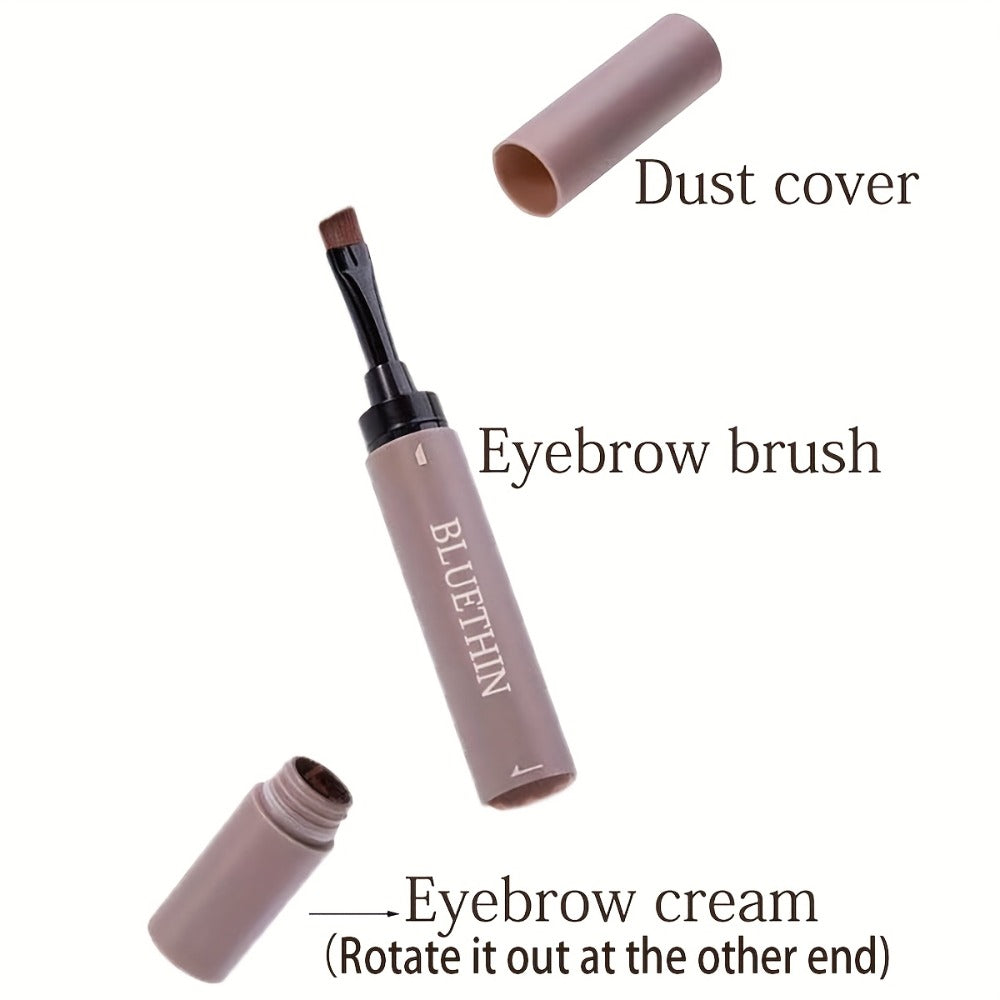 Waterproof Eyebrow Pencil Double-Ended Micro Precision Tip – Smudge-Proof Brow Definer, for Makeup, Travel and Everyday Vanit