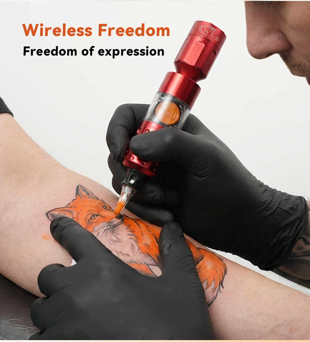 WX-6 Rechargeable Tattoo Power Supply with LED Display and Four RCA or DC Color Configurations — image 19
