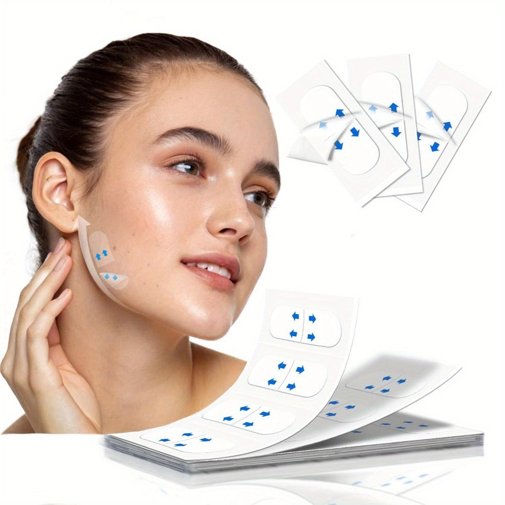 Face Lift Tape 99pcs Invisible – Instant Skin Tightening for Neck, Jawline, Under-Eye & Double Chin, Adjustable Elasticity No