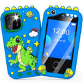 Kids Toy Mobile Phone with Dual Cameras, Touchscreen & MP3 Player, Educational Toy with Games, Alarm Clock & USB Charging — i