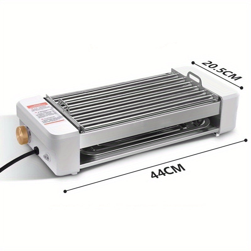 Sausage Grill 4-in-1 Multifunctional Electric Hot Dog Roller, Non-Stick Countertop Cooker with Adjustable Temperature — image