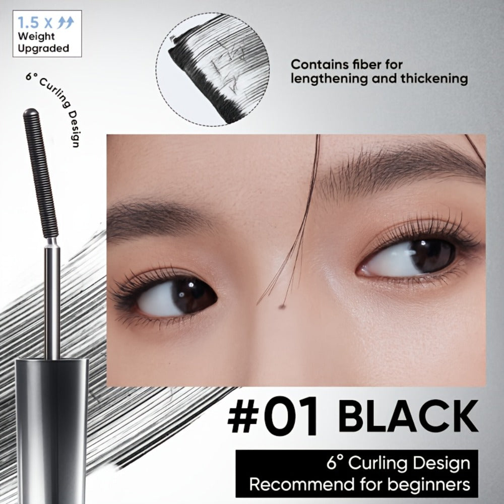 JUDYDOLL Mascara in Black or Brown with Curling or Precision Metal Applicator Designs and Slim Gray Tubes — image 3