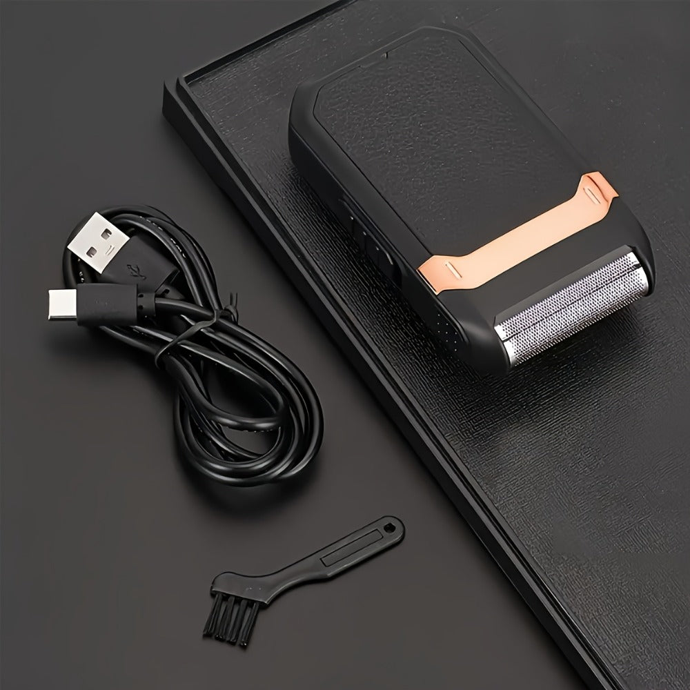 Black Foil Electric Shaver with Flip-Up Sideburn Trimmer, Rechargeable Body and 3.8-Inch Pictured Height — image 11