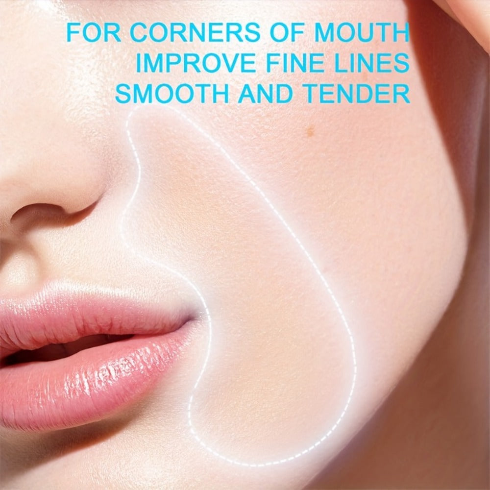 Nasolabial Fold Patches 3 Boxes - Hyaluronic Acid & Collagen Laugh Line Sticker, Lifting Tightening Anti-Wrinkle Nose Line Pa